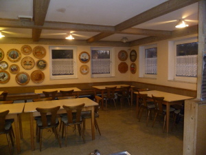 Blick in den Aufenthaltsraum